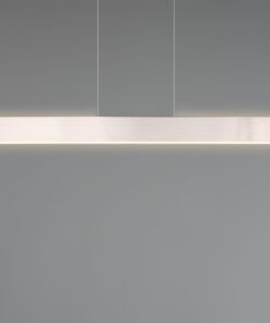 LED Κρεμαστό Γραμμικό Φωτιστικό Galway Νίκελ Ματ Up-Down CCT 35W 4200lm Dimmable Trio Lighting – 349710107