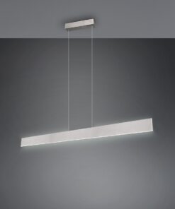 LED Κρεμαστό Γραμμικό Φωτιστικό Galway Νίκελ Ματ Up-Down CCT 35W 4200lm Dimmable Trio Lighting – 349710107