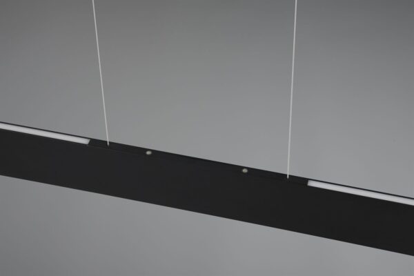 LED Κρεμαστό Γραμμικό Φωτιστικό Galway Μαύρο Ματ Up-Down CCT 35W 4200lm Dimmable Trio Lighting – 349710132