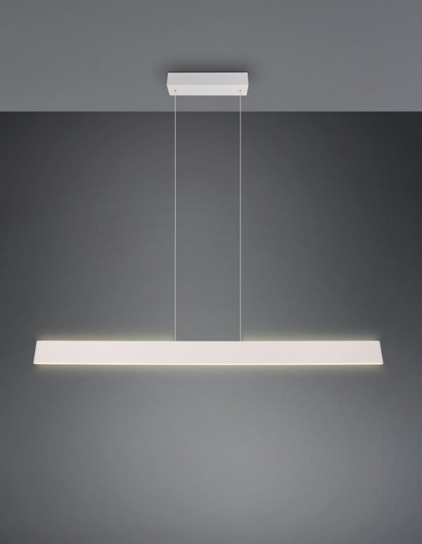LED Κρεμαστό Γραμμικό Φωτιστικό Galway Γκρι Up-Down CCT 35W 4200lm Dimmable Trio Lighting – 349710176