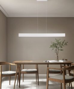 LED Κρεμαστό Γραμμικό Φωτιστικό Galway Γκρι Up-Down CCT 35W 4200lm Dimmable Trio Lighting – 349710176