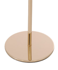 GloboStar® ISABELLA 35110 ΣΕΤ 3 Τεμ. Κηροπήγια Μεταλλικά Χάλκινα Φ8 x Υ33cm – Φ8 x Υ28.5cm – Φ8 x Υ23cm