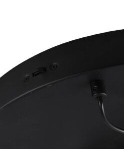 Κρεμαστό Φωτιστικό Ροζέτα με 11 Σποτ Μαύρο Ματ-Καφέ-Taupe FIATO LED 33W CCT 4400lm Step Dimmable Trio Lighting – 352091117