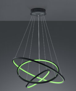 Κρεμαστό Φωτιστικό Trio Lighting LED 80W Ανθρακί Μεταλλικό 7000lm RGBW 3000 – 6000K 352710342