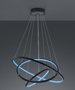 Κρεμαστό Φωτιστικό Trio Lighting LED 80W Ανθρακί Μεταλλικό 7000lm RGBW 3000 – 6000K 352710342