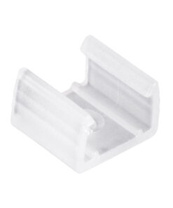 GloboStar® 70529 Πλαστική PVC Βάση Στήριξης για Όλες τις Πολύχρωμες RGB EPISTAR Slim Ταινίες LED Μονής Σειράς DC 230V IP68 – Μ1.5 x Π1.6 x Υ1.1cm