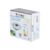 Συσκευασία φωτιστικού σποτ V-TAC VT-780RD, συμβατό με GU10, ισχύς 35W, προστασία IP20.