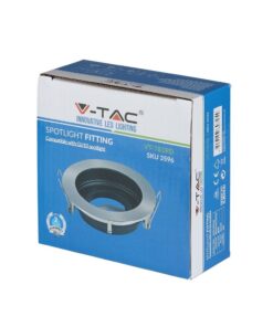 Ενσωματωμένο φωτιστικό GU10 V-TAC VT-781RD, συμβατό, για σποτ, 2 χρόνια εγγύηση.