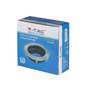Ενσωματωμένο φωτιστικό GU10 V-TAC VT-781RD, συμβατό, για σποτ, 2 χρόνια εγγύηση.