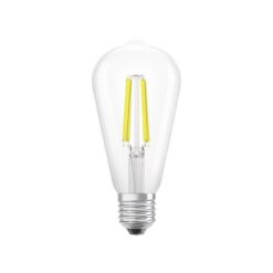 ΛΑΜΠΑ ST64 FILAMENT 4W 840LM E27 4000K CLEAR EUROLAMP – 147-78346