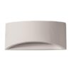 ΑΠΛΙΚΑ ΤΟΙΧΟΥ ΟΒΑΛ LARGE ΓΥΨΙΝΗ G9 2x6W 300x95x140 EUROLAMP 147-53303
