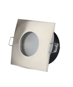 Τετράγωνο σποτ οροφής αλουμινίου για εσωτερική χρήση. Ανθεκτική κατασκευή, μοντέρνος σχεδιασμός.