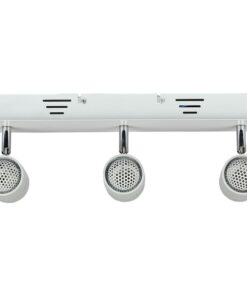 Φωτιστικό – Βάση Σποτ 3xGU10 V-TAC Οροφής – Τοίχου Λευκή – 3619