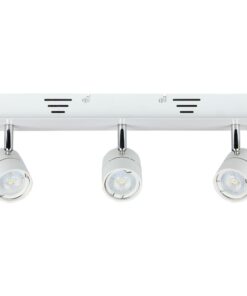 Φωτιστικό – Βάση Σποτ 3xGU10 V-TAC Οροφής – Τοίχου Λευκή – 3619