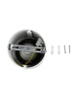 Ενσωματωμένο spot φωτισμού λευκό, με εξαρτήματα τοποθέτησης. Κατάλληλο για οροφή εσωτερικών χώρων.