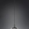 Κρεμαστό Μονόφωτο Μαύρο Ματ & Γυαλί TARIFA 1xE27 Trio Lighting – 362800132