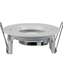 Βάση Σποτ GU10 – MR16 V-TAC Χωνευτή Στρογγυλή Λευκό – 3642