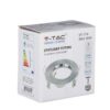 Φωτιστικό σποτ VT-774 V-TAC, μέγιστη ισχύς 35W, βάθρο GU10, IP20, κατάλληλο για εσωτερική χρήση.