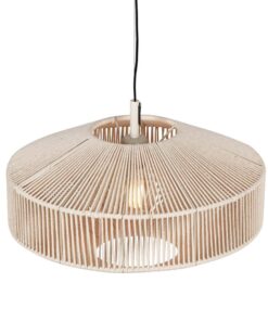 Κρεμαστό Φωτιστικό με Μπεζ Σχοινί Φ46 SVEA 1x E27 Trio Lighting – 364700144
