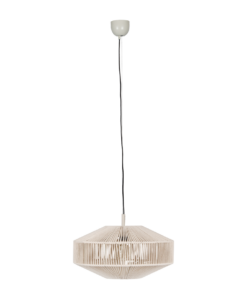 Κρεμαστό Φωτιστικό με Μπεζ Σχοινί Φ46 SVEA 1x E27 Trio Lighting – 364700144