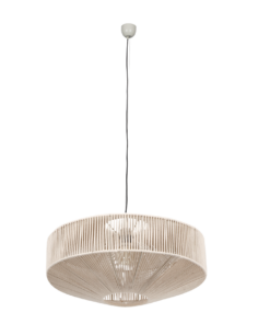 Κρεμαστό Φωτιστικό με Μπεζ Σχοινί Φ61 SVEA 1x E27 Trio Lighting – 364790144