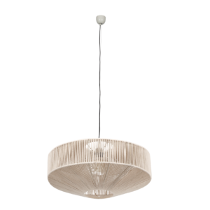 Κρεμαστό Φωτιστικό με Μπεζ Σχοινί Φ61 SVEA 1x E27 Trio Lighting – 364790144