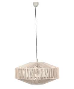 Κρεμαστό Φωτιστικό με Μπεζ Σχοινί Φ61 SVEA 1x E27 Trio Lighting – 364790144