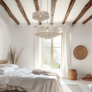 Κρεμαστό Φωτιστικό με Μπεζ Σχοινί Φ61 SVEA 1x E27 Trio Lighting – 364790144