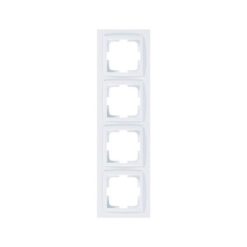 ΠΛΑΙΣΙΟ 4 ΘΕΣΕΩΝ ΛΕΥΚΟ EUROLAMP – 152-10183