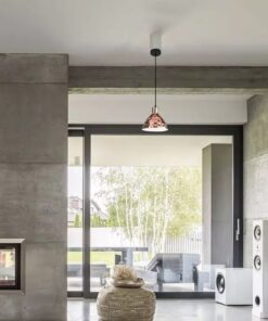 Κρεμαστό Φωτιστικό Οροφής Μεταλλικό Rose Gold Σφυρήλατο V-TAC – 3710