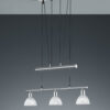 Κρεμαστό Φωτιστικό Trio Lighting LED 5W E14 Νίκελ Ματ Μεταλλικό 400lm 3000K  371010307