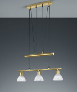 Κρεμαστό Φωτιστικό Trio Lighting LED 5W E14 Ορείχαλκος Ματ Μεταλλικό 400lm 3000K 371010308