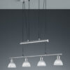 Κρεμαστό Φωτιστικό Trio Lighting LED 5W E14 Νίκελ Ματ Μεταλλικό 400lm 3000K  371010407