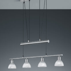 Κρεμαστό Φωτιστικό Trio Lighting LED 5W E14 Νίκελ Ματ Μεταλλικό 400lm 3000K 371010407