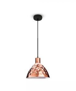Κρεμαστό Φωτιστικό Οροφής Μεταλλικό Rose Gold Σφυρήλατο V-TAC – 3711