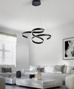 Κρεμαστό Φωτιστικό Trio Lighting LED 52W Ανθρακί Μεταλλικό Step Dimmable 6500lm 3000K 371310142