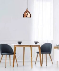 Κρεμαστό Φωτιστικό Οροφής Μεταλλικό Σφυρήλατο με Rose Gold σώμα V-TAC – 3714