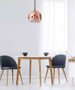 Κρεμαστό Φωτιστικό Οροφής Μεταλλικό Σφυρήλατο με Rose Gold σώμα V-TAC – 3716