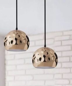 Κρεμαστό Φωτιστικό Οροφής Μεταλλικό Σφυρήλατο με Rose Gold σώμα V-TAC – 3716