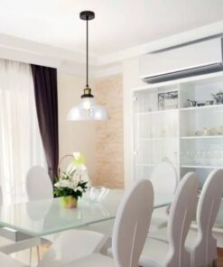 Κρεμαστό Φωτιστικό Οροφής Γυαλί + Μέταλλο με Διάφανο γυαλί σώμα V-TAC – 3730