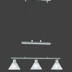 Κρεμαστό Φωτιστικό Trio Lighting E14 Νίκελ Ματ Μεταλλικό 3751031-07