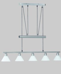 Κρεμαστό Φωτιστικό Trio Lighting   E14 Νίκελ Ματ Μεταλλικό    3751051-07