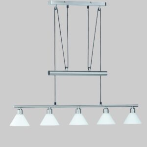 Κρεμαστό Φωτιστικό Trio Lighting   E14 Νίκελ Ματ Μεταλλικό    3751051-07