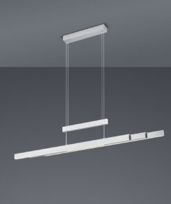 Κρεμαστό Φωτιστικό Trio Lighting LED 42W Νίκελ Ματ Μεταλλικό Step Dimmable 4000lm 2700K – 5000K 375310507