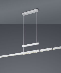 Κρεμαστό Φωτιστικό Trio Lighting LED 42W Νίκελ Ματ Μεταλλικό Step Dimmable 4000lm 2700K – 5000K 375310507