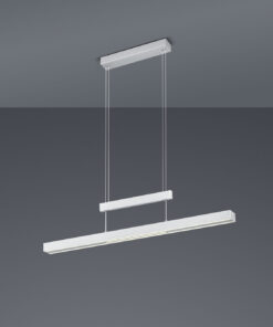 Κρεμαστό Φωτιστικό Trio Lighting LED 42W Νίκελ Ματ Μεταλλικό Step Dimmable 4000lm 2700K – 5000K 375310507