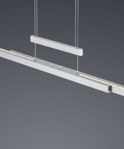 Κρεμαστό Φωτιστικό Trio Lighting LED 42W Νίκελ Ματ Μεταλλικό Step Dimmable 4000lm 2700K – 5000K 375310507