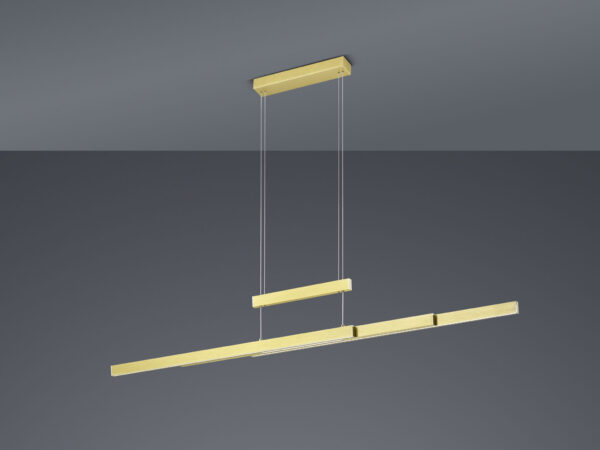 Κρεμαστό Φωτιστικό Trio Lighting LED 42W  Ορείχαλκος Ματ Μεταλλικό Step Dimmable 4000lm 2700K – 5000K  375310508