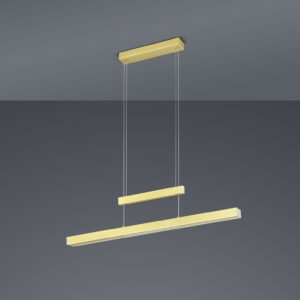 Κρεμαστό Φωτιστικό Trio Lighting LED 42W  Ορείχαλκος Ματ Μεταλλικό Step Dimmable 4000lm 2700K – 5000K  375310508