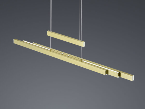Κρεμαστό Φωτιστικό Trio Lighting LED 42W  Ορείχαλκος Ματ Μεταλλικό Step Dimmable 4000lm 2700K – 5000K  375310508